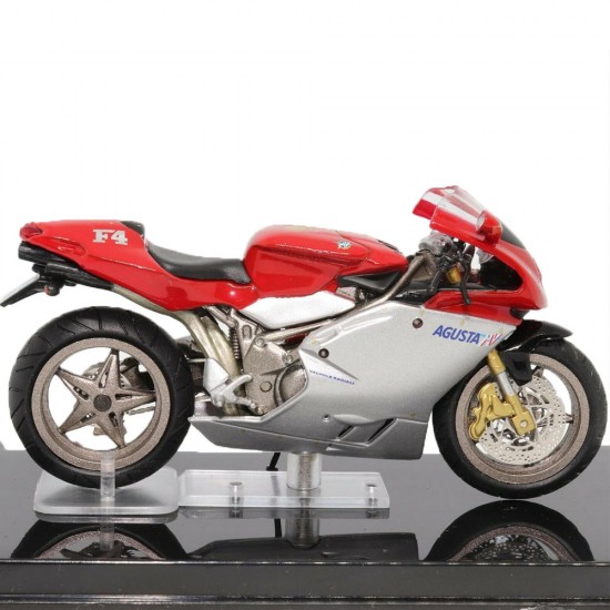 Machetă moto Magazine Models [1:24] - MV Agusta 750 F4 - Silver/Red